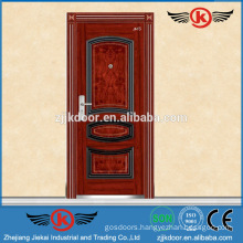 JK-F9011 high used fireproof lock residential fire rated doors/fire steel door